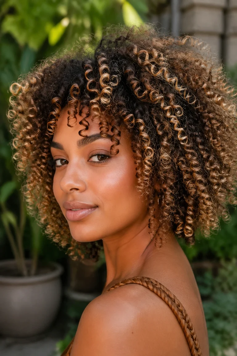 24 Curly Bleached Hair Ideas for Natural Hair