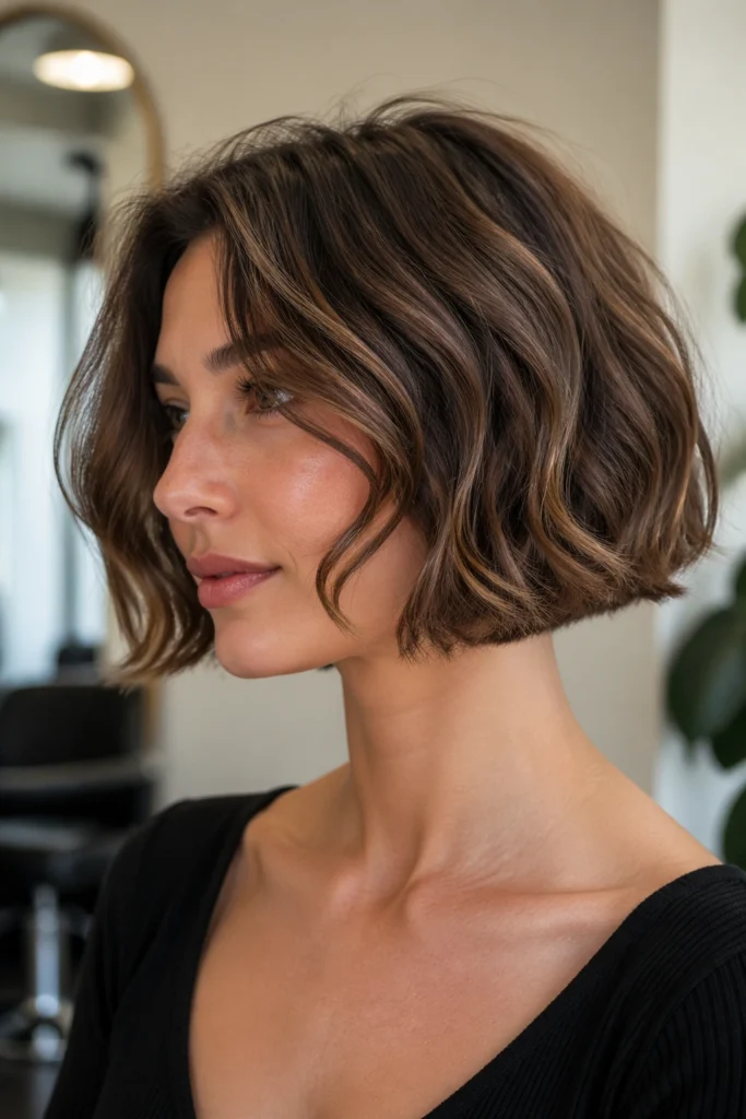 35 Wavy Bob Cuts for Thick Hair