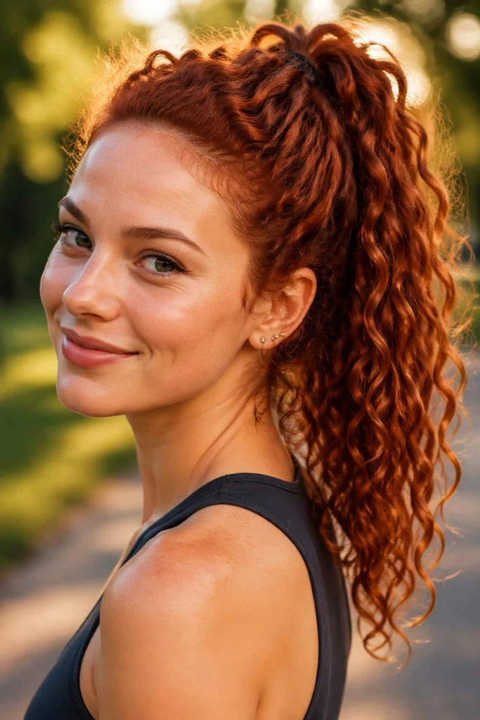 19 Copper Ponytails for Warm Undertones