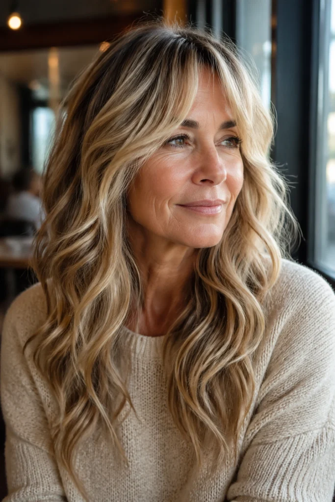 30 Long Wavy Layered Cuts Over 50