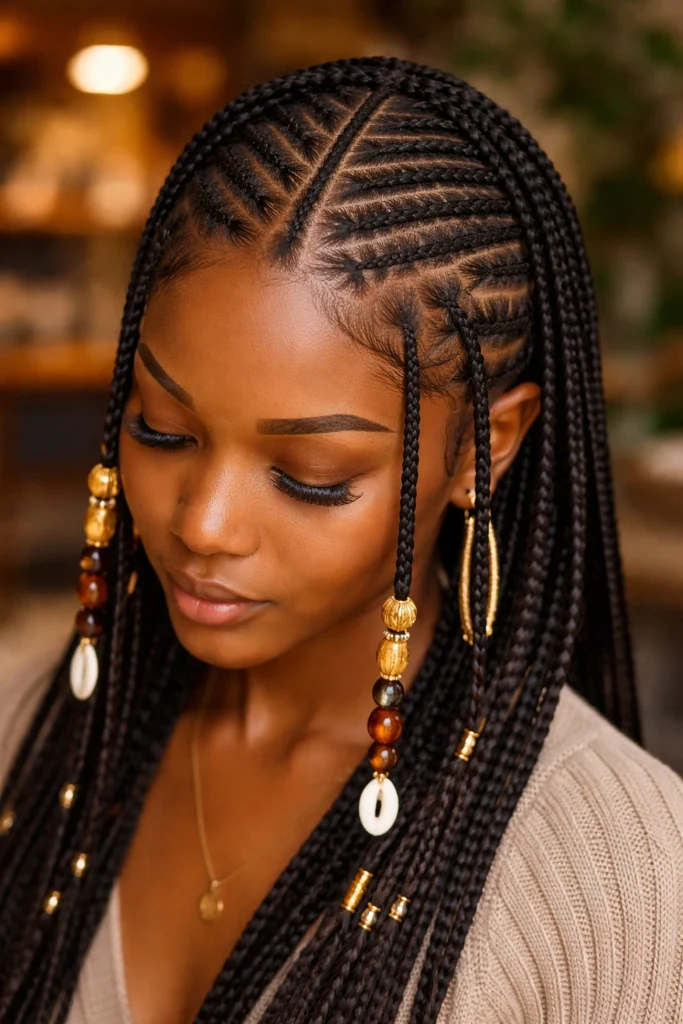25 Fulani Cornrow Styles