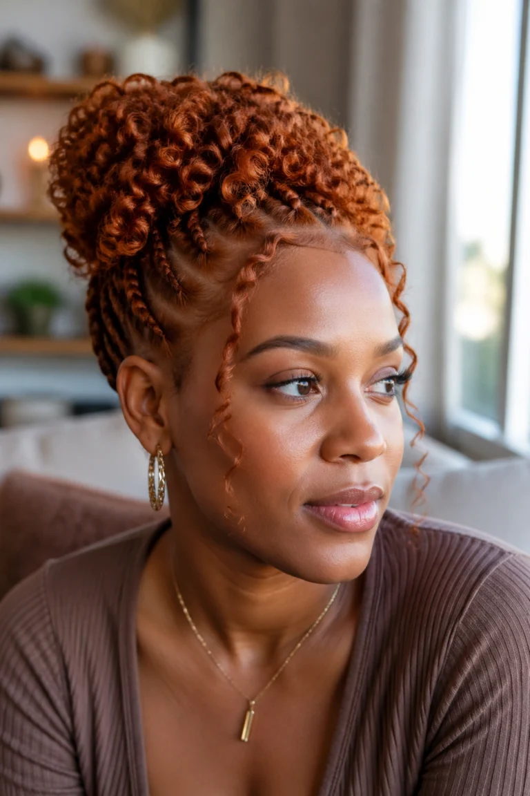 20 Ginger Curly Hair Styles for Women