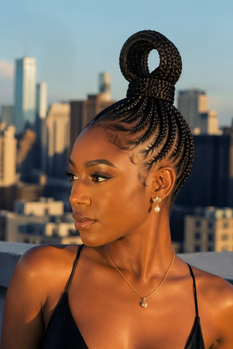 22 Cornrow Ponytails for Black Women