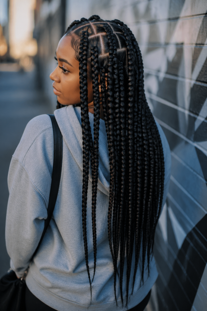 30 Jumbo Box Braids