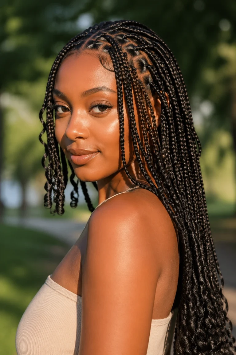 25 Fulani Box Braids