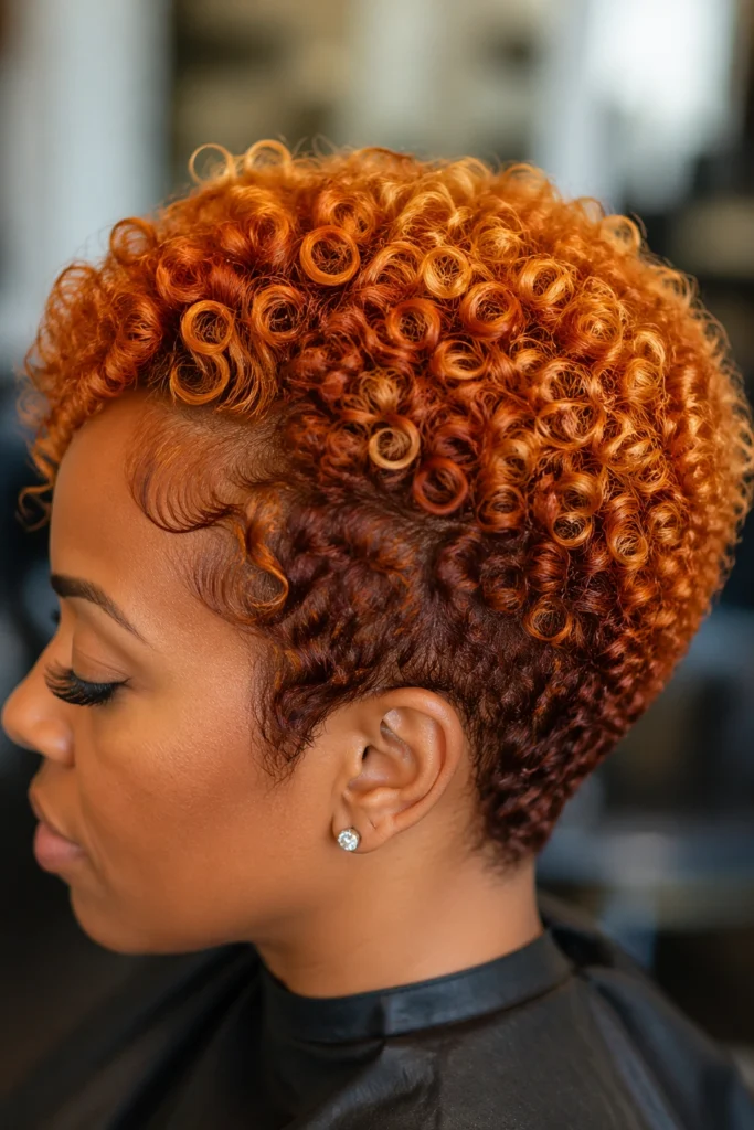 23 Copper Curly Hair Styles for Natural Curls