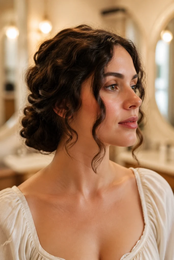 12 Regency Era Hairstyles for Curly Hair