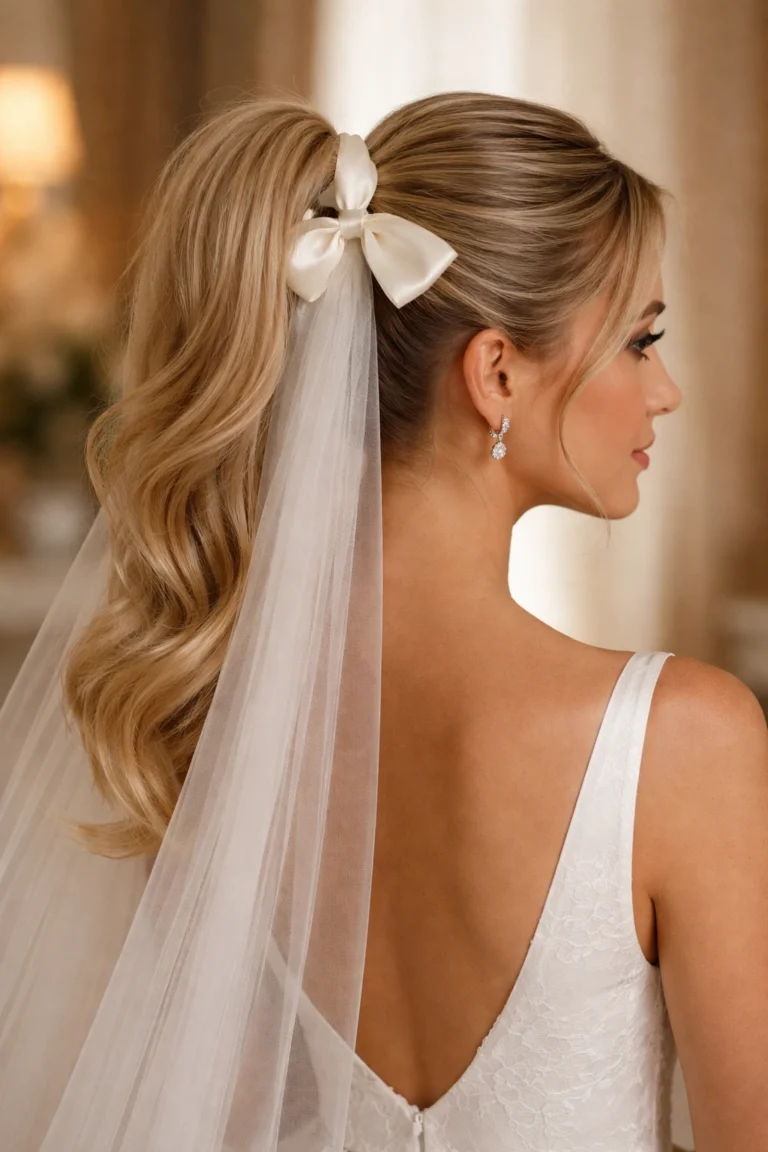 30 Elegant High Ponytails for Weddings