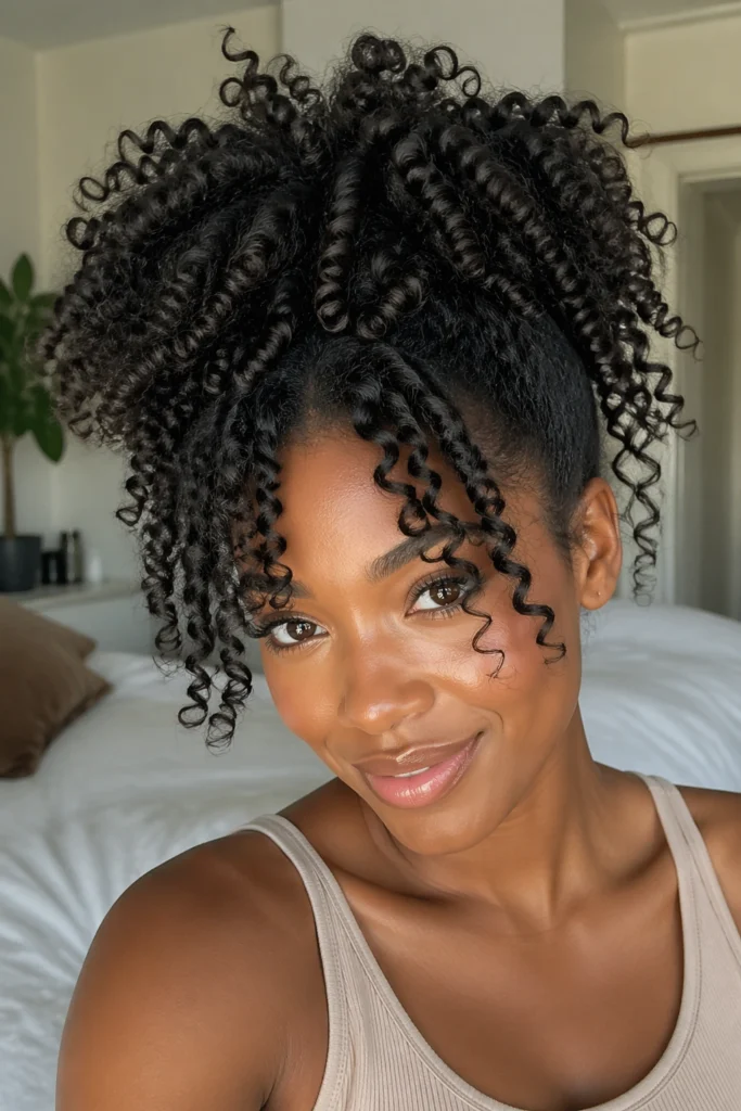 20 S Curl Styles for Natural Hair