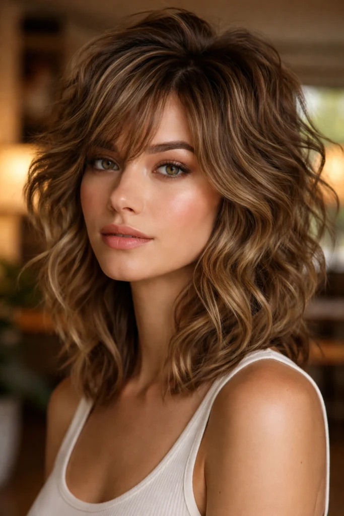 30 Short Shag Haircuts for Wavy Hair