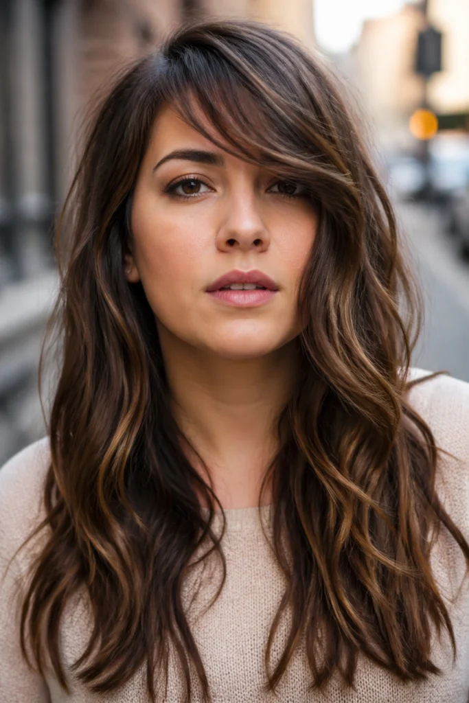 30 Long Wavy Hairstyles for Oval Faces