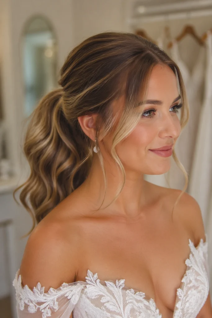 33 Easy Ponytails for Weddings