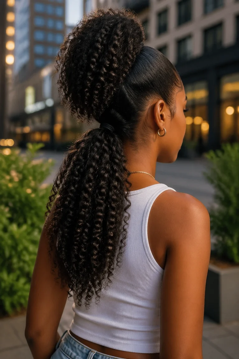 27 Ponytails for 4A Hair