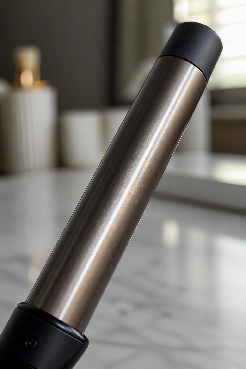 Close-up of a single one-inch wand barrel