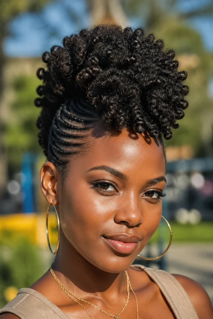 28 Hairstyles for 4C Natural Hair Curls