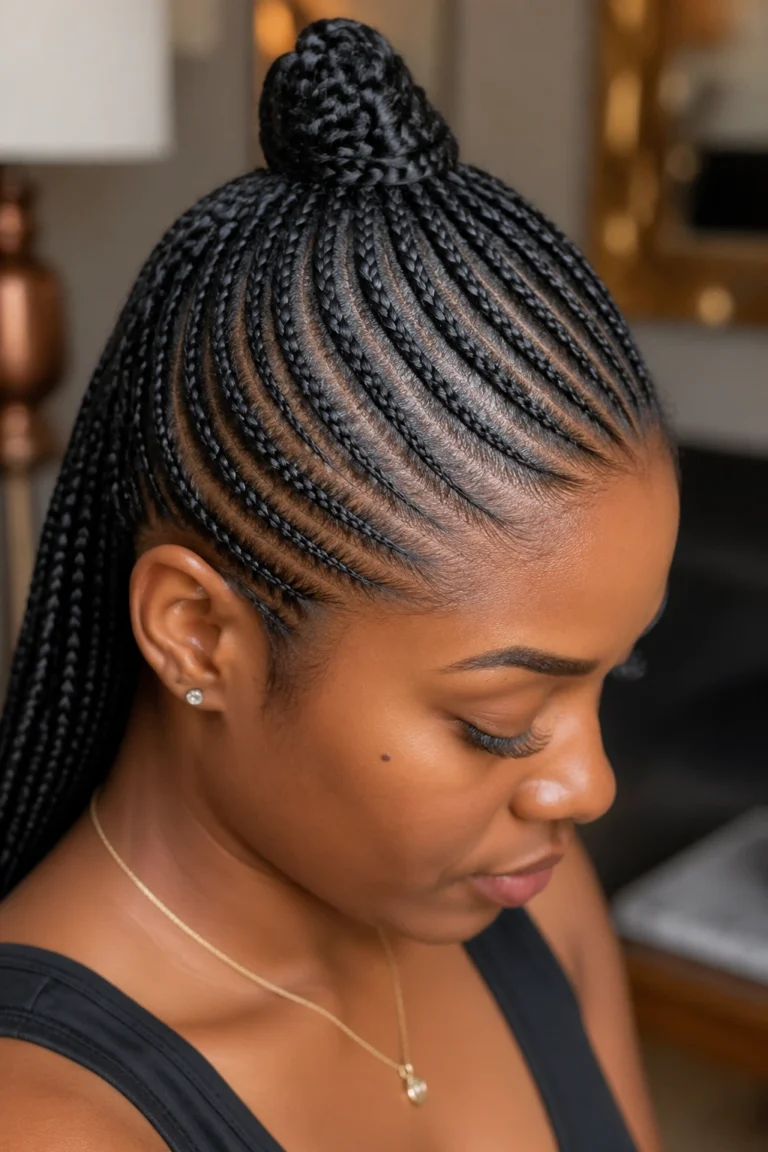 25 Small All Back Cornrow Styles