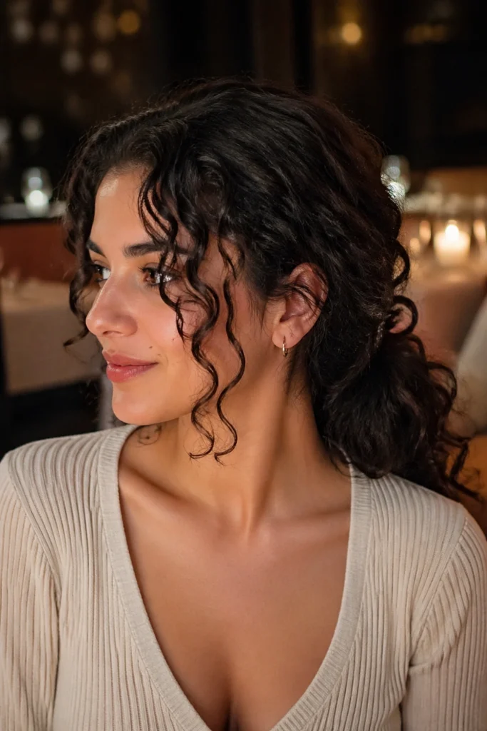 30 Claw Clip Ponytails for Curly Hair